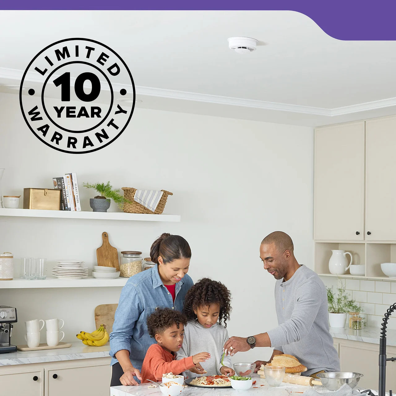 Combo Smoke + CO Alarm, AA Battery Powered image 5