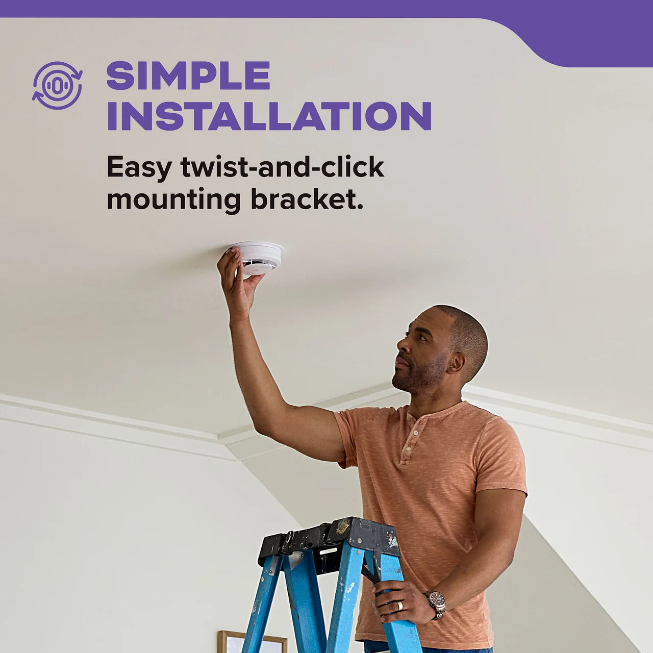 Combo Smoke + CO Alarm, AA Battery Powered image 8