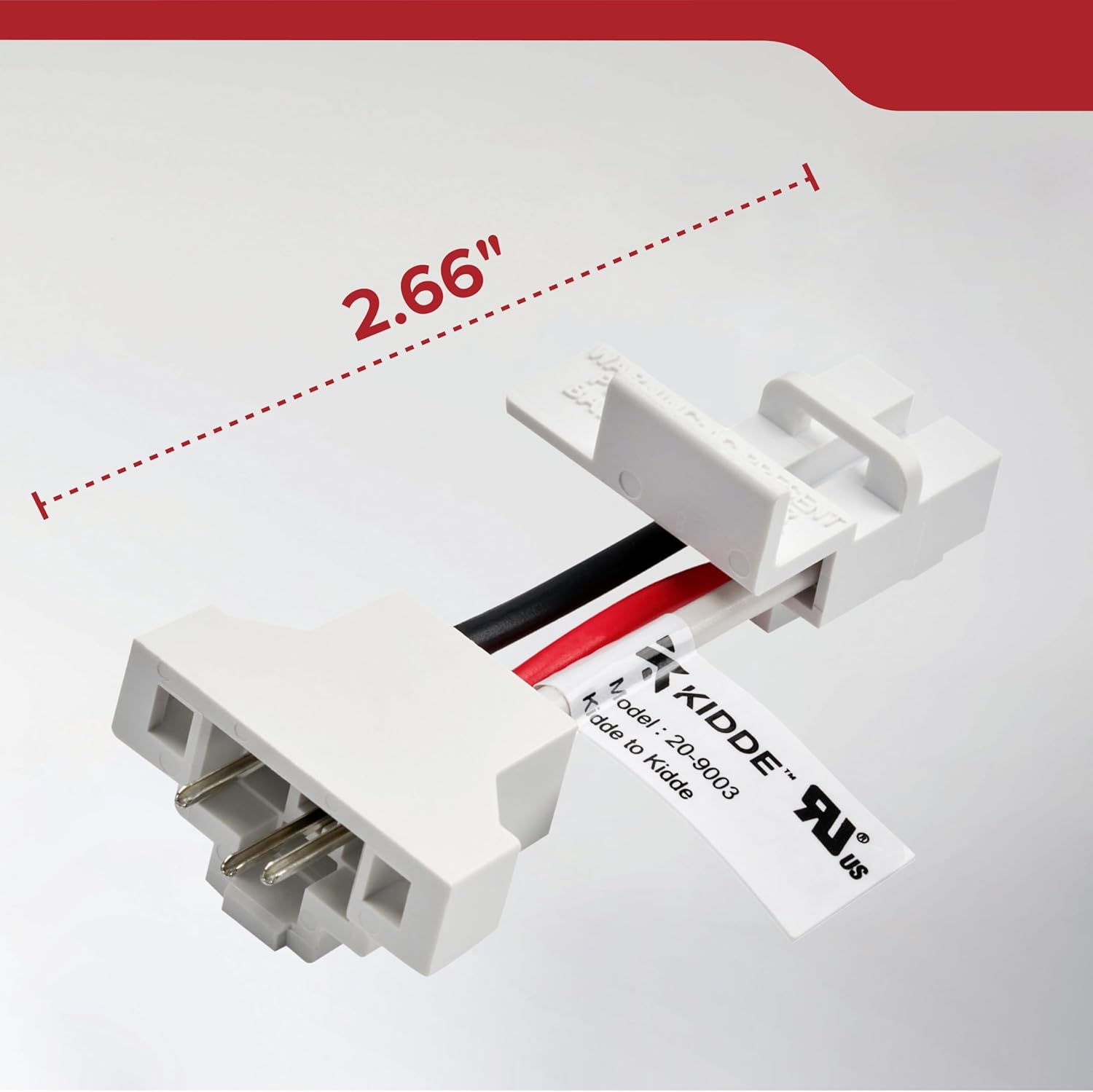 Kidde Quick Connect Smoke Detector Adapter Plug, Smoke Alarm Wiring Harness, Compatible with Kidde Hardwired Smoke, Carbon Monoxide, & Combination Smoke & Carbon Monoxide Detectors image 7