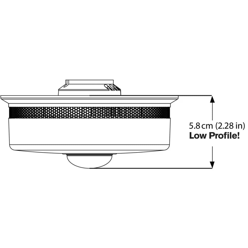 Kidde 120V 3-in-1 LED Strobe and 10-Year Talking Smoke & CO Alarm (P4010ACLEDSCOCA) image 2