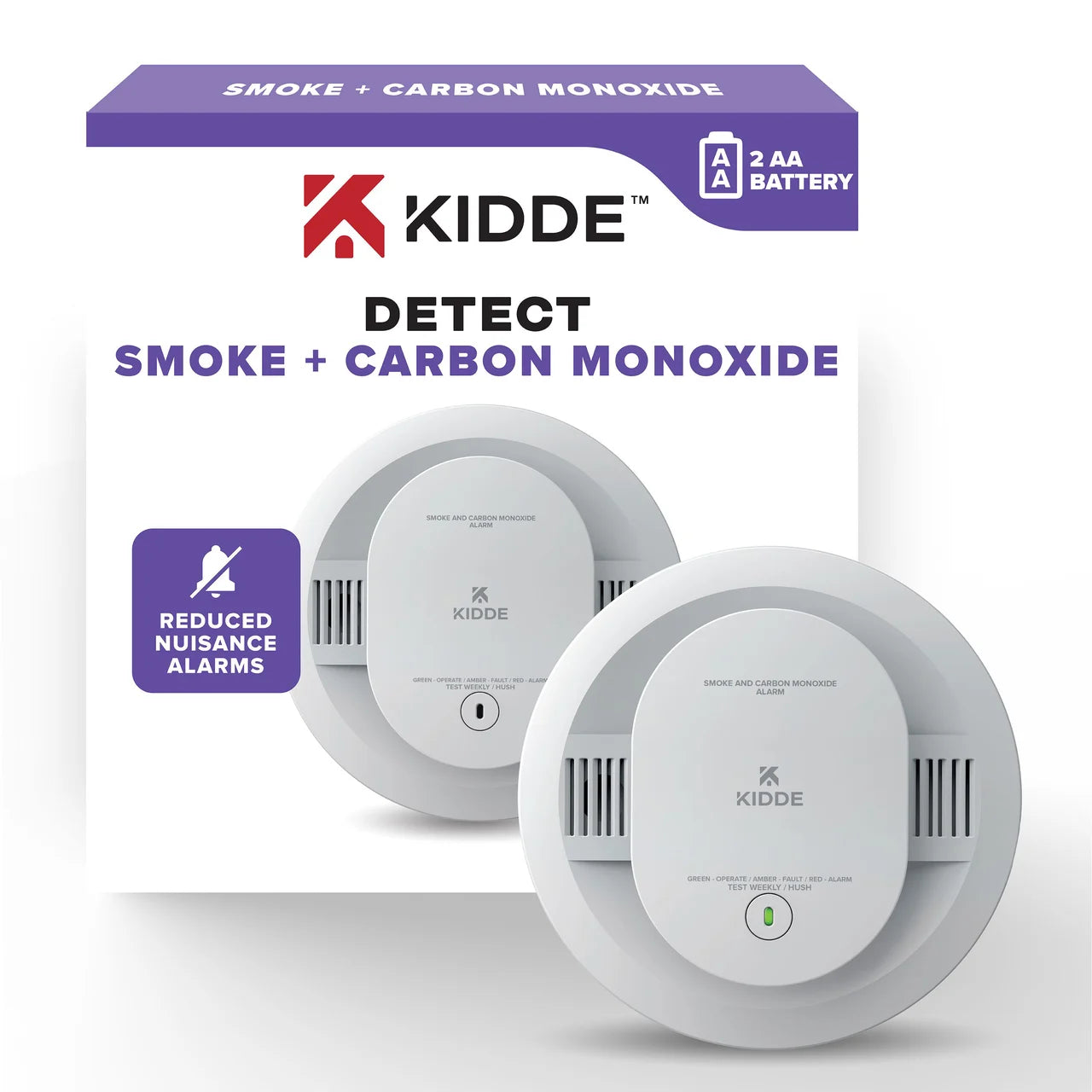 Combo Smoke + CO Alarm, AA Battery Powered image 14