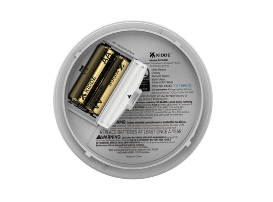 Combo Smoke + CO Alarm, AA Battery Powered image 2