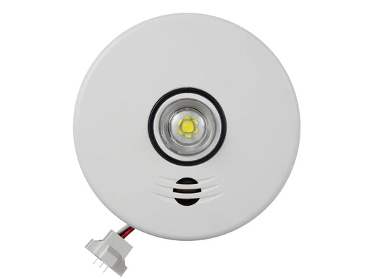Kidde 120V 3-in-1 LED Strobe and 10-Year Talking Smoke & CO Alarm (P4010ACLEDSCOCA) image 0
