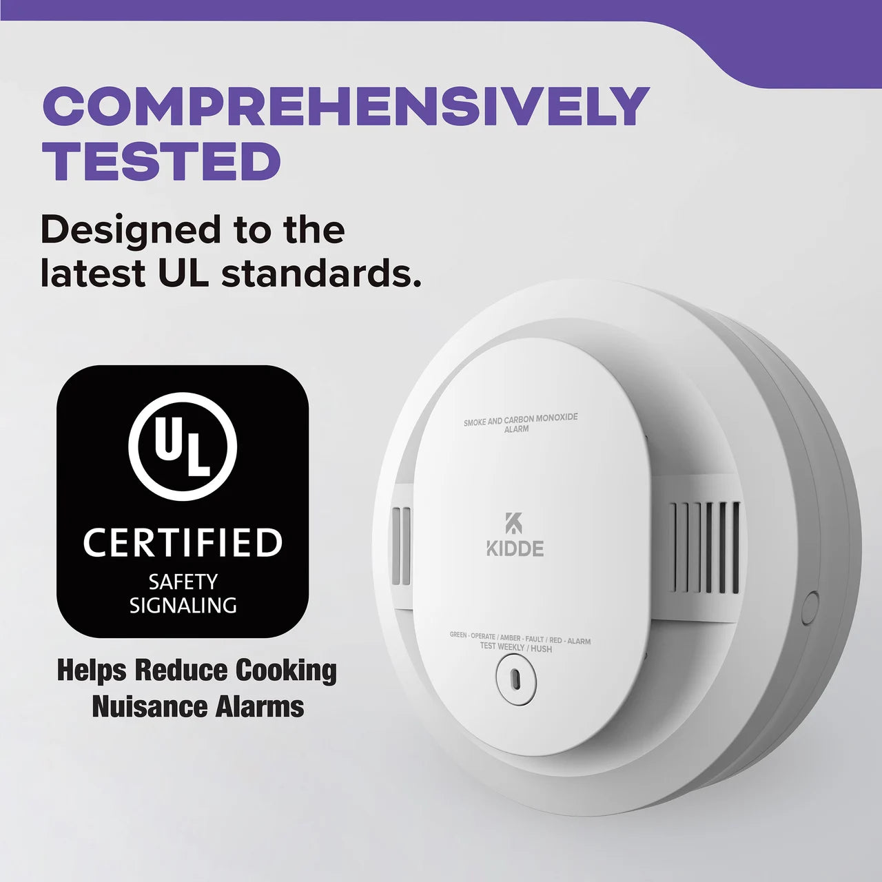 Combo Smoke + CO Alarm, AA Battery Powered image 10